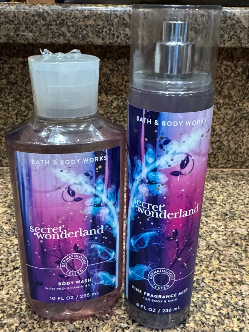 Bath & Body Works Secret Wonderland Body Wash & Fragrance Mist